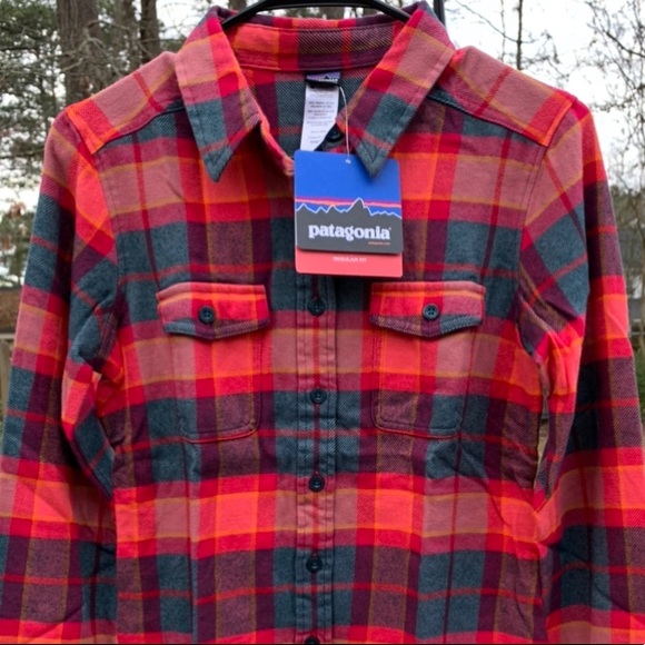 Patagonia Tops - Patagonia Long-Sleeved FJord Flannel Shirt